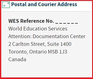 Wes Application Canada Immigration Forum